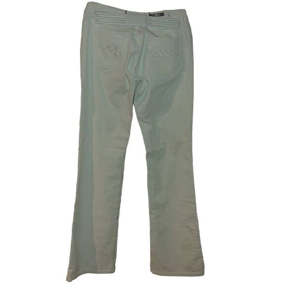 *NEW* Max Studios Ladies White Corduroy Straight Leg Pants Size 4 - Picture 2 of 10